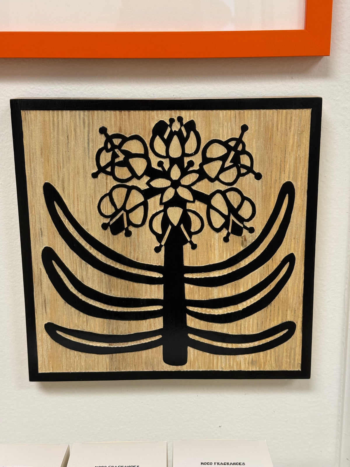 Labrador Tea - Original Wood Carving