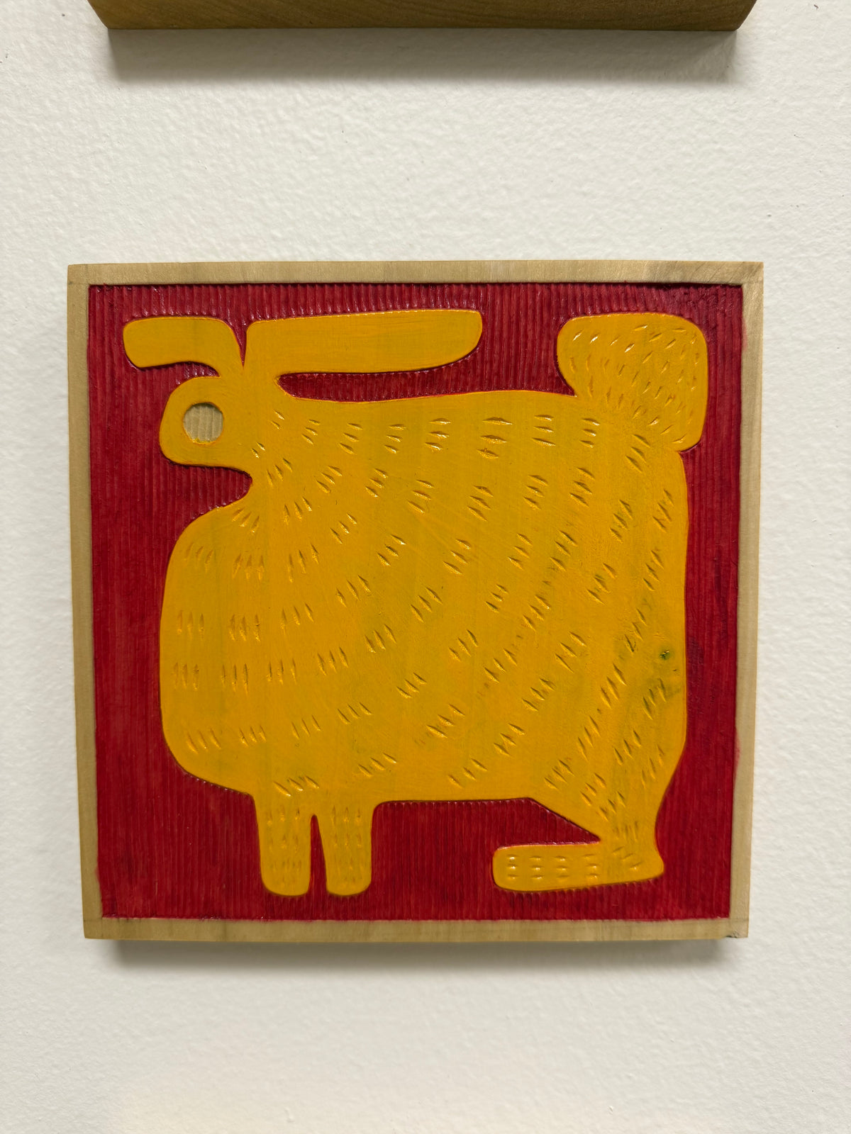 Rabbit - Original Wood Carving