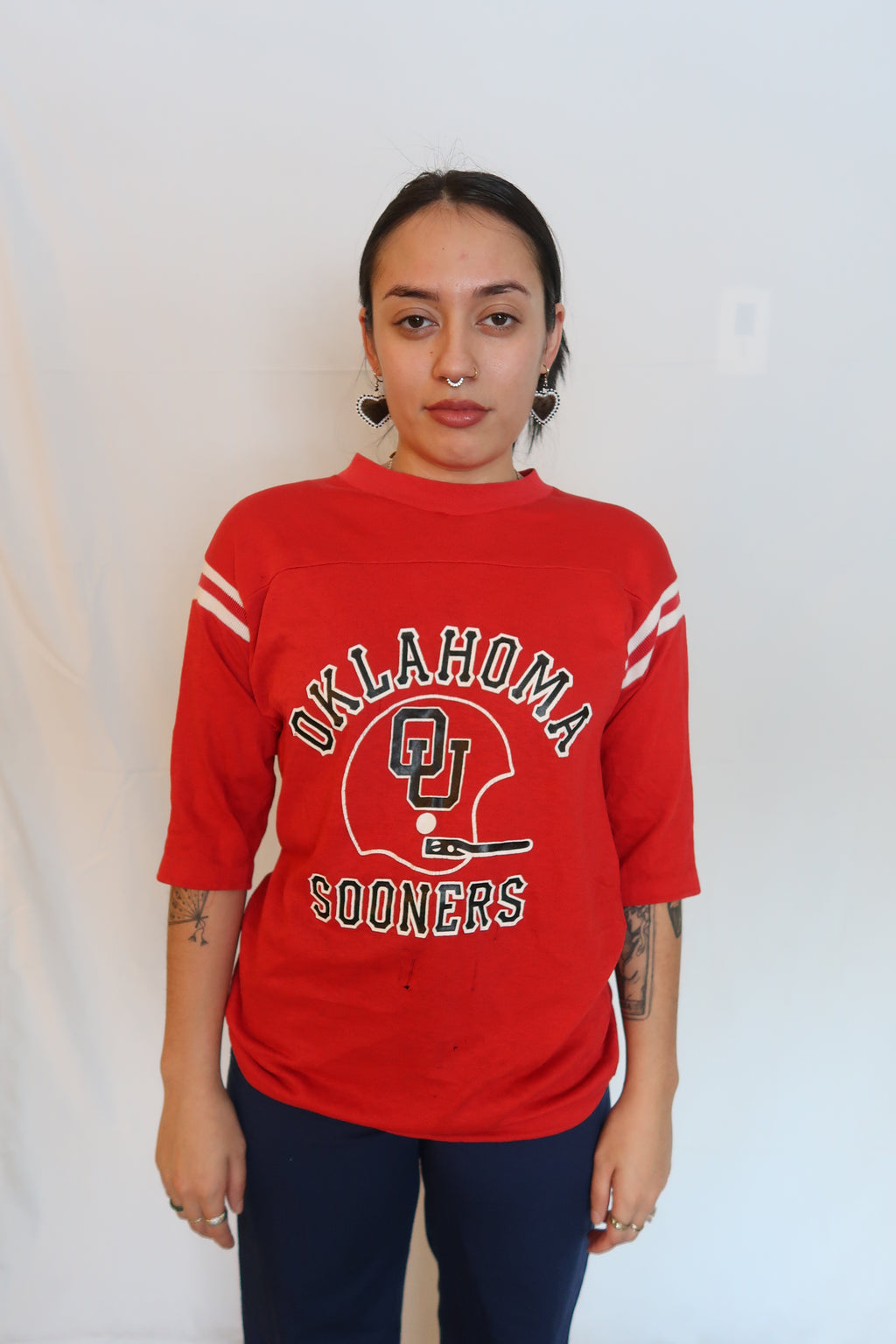 80's Oklahoma Sooners Jersey S/M