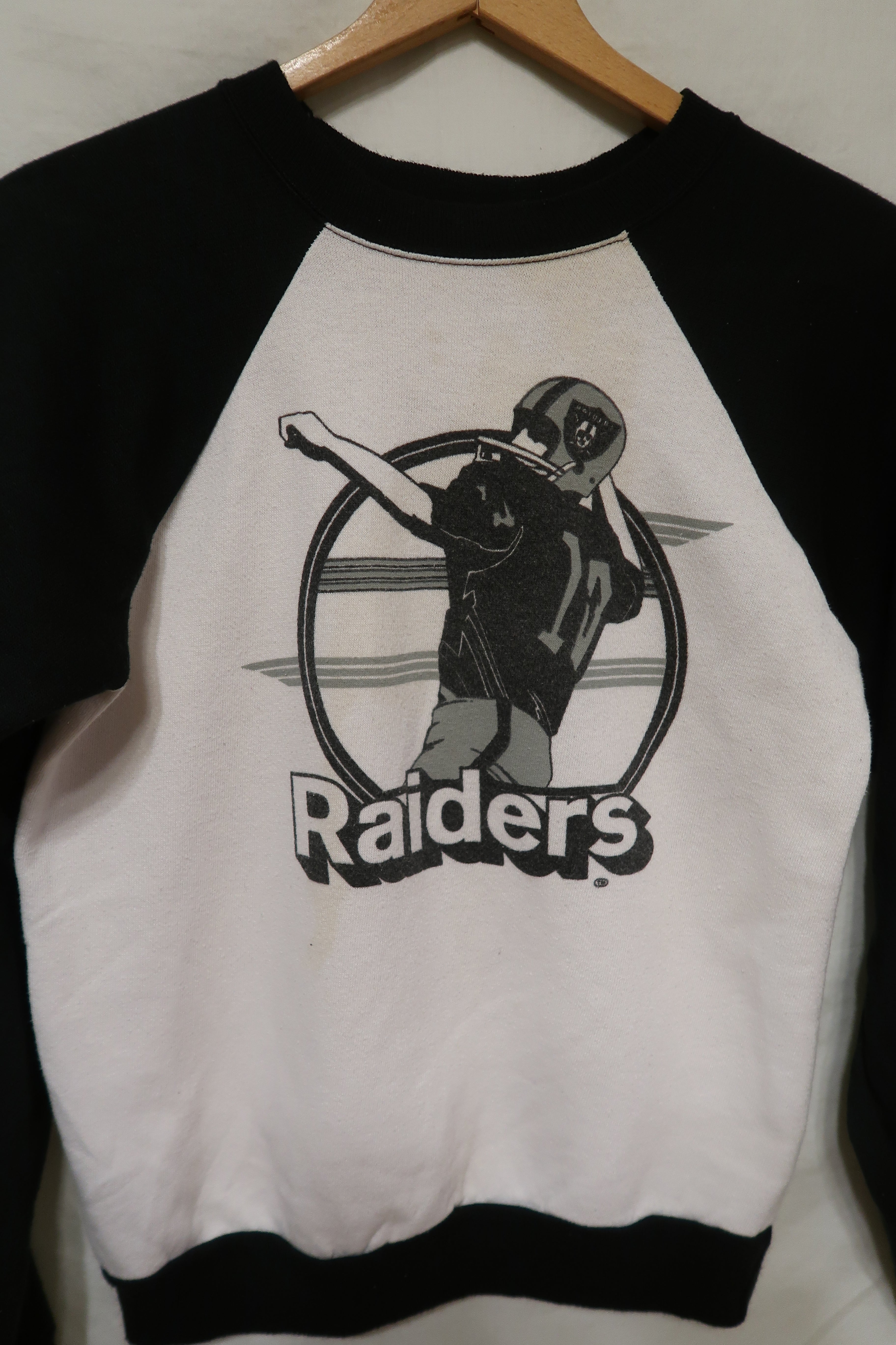 80's Oakland Raiders Crew XS/S