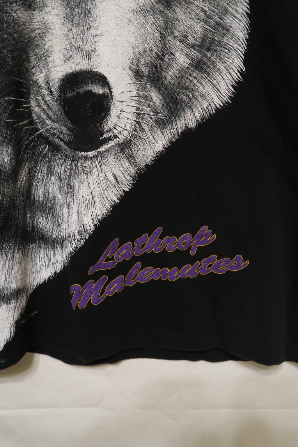 90's Lathrop Malemutes Tee L