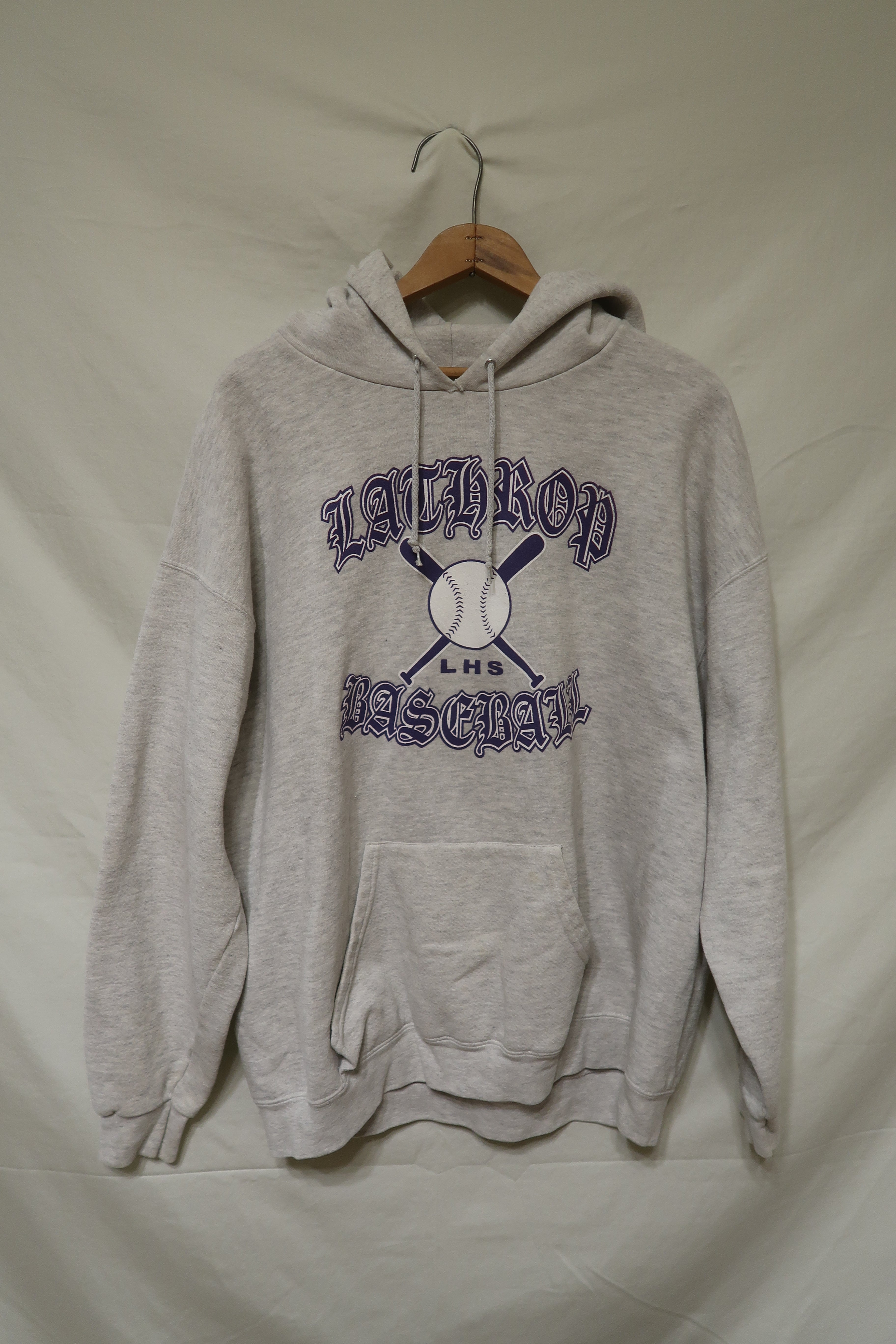 Y2K Lathrop Baseball Hoodie L/XL