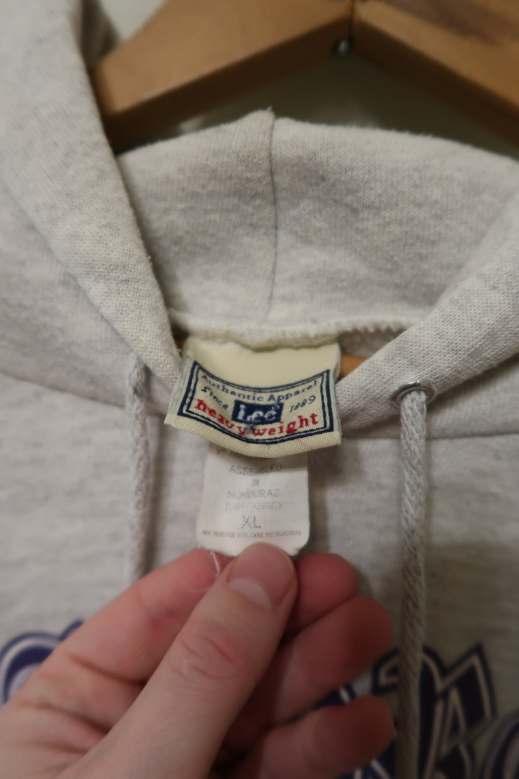 Y2K Lathrop Baseball Hoodie L/XL