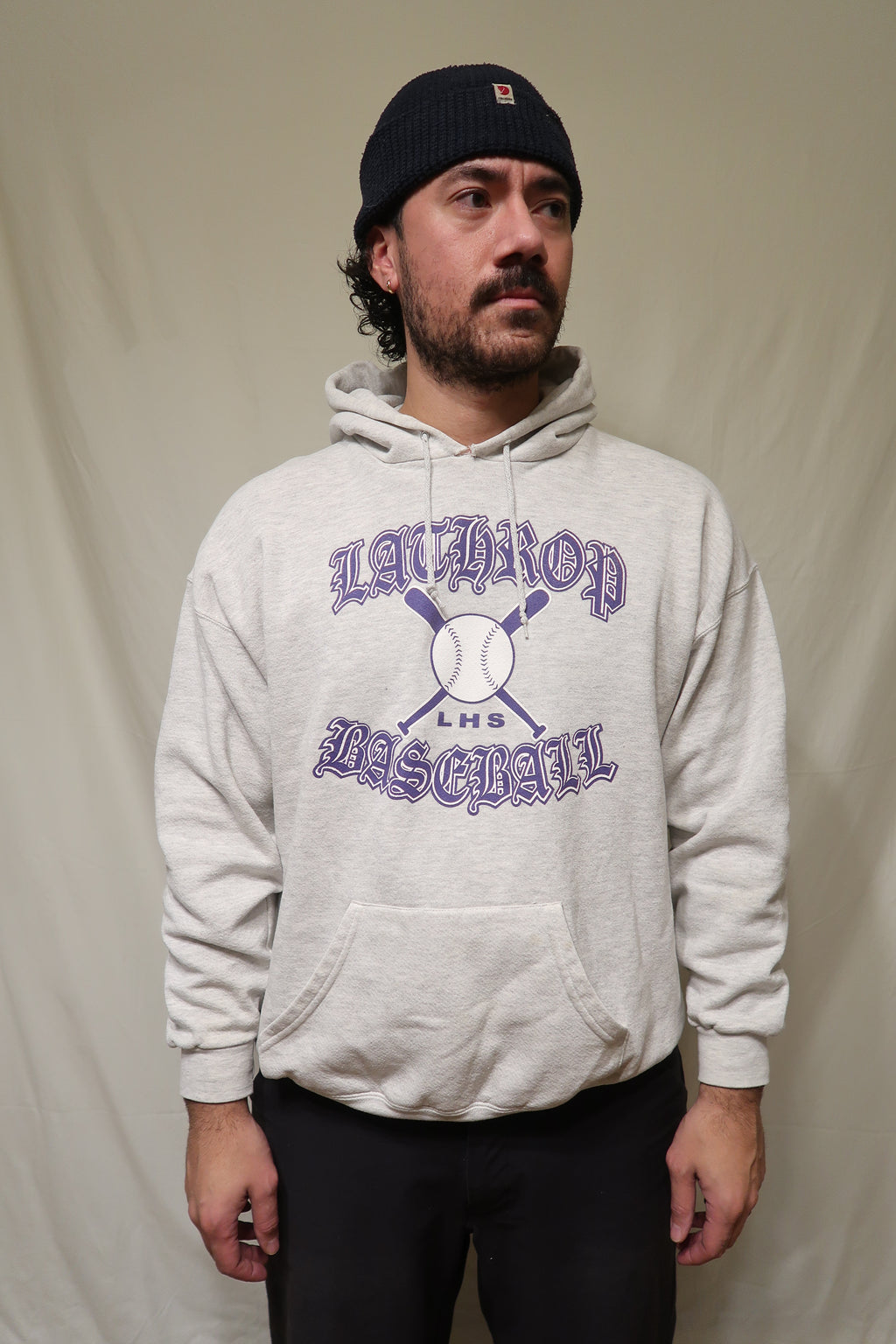 Y2K Lathrop Baseball Hoodie L/XL
