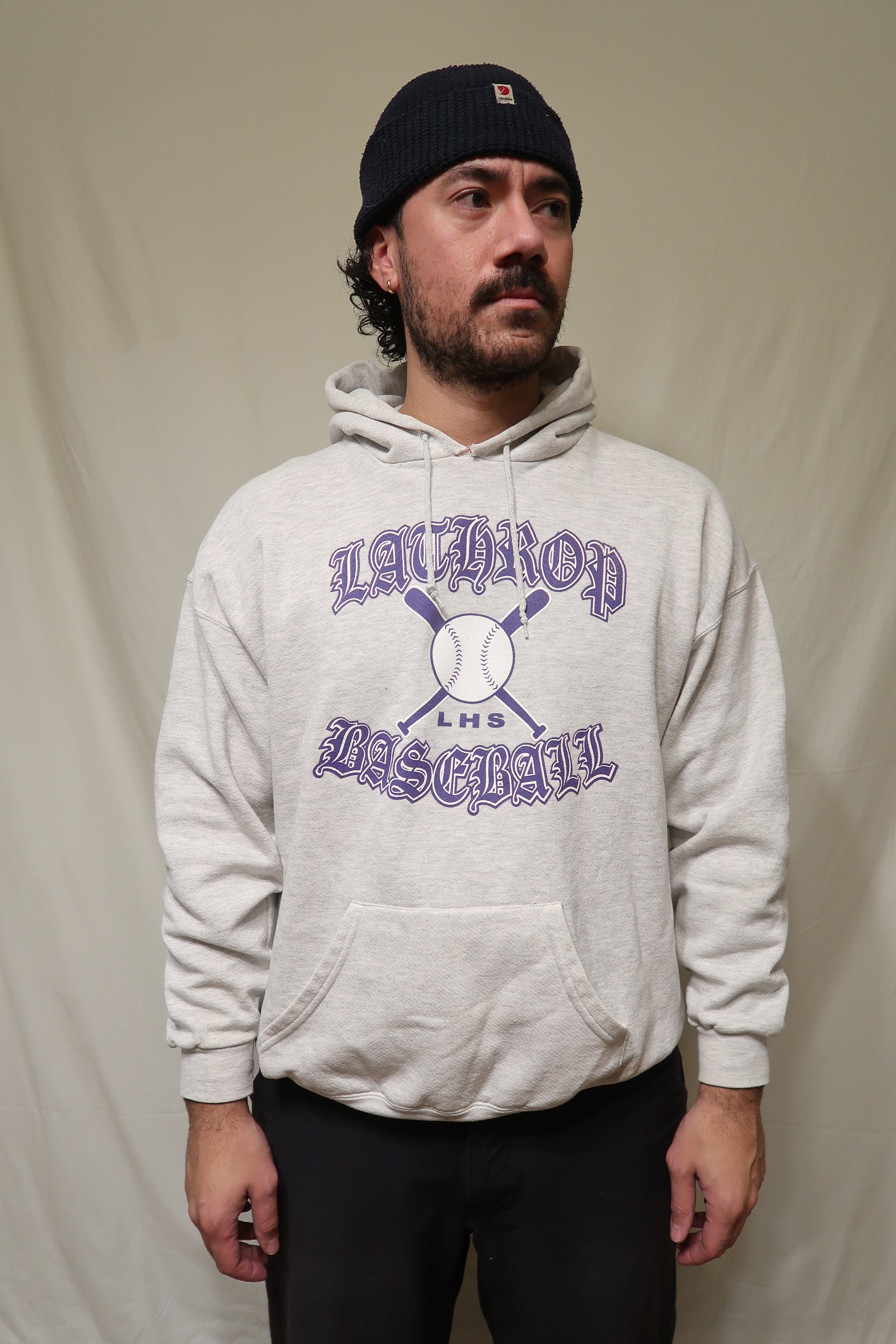 Y2K Lathrop Baseball Hoodie L/XL