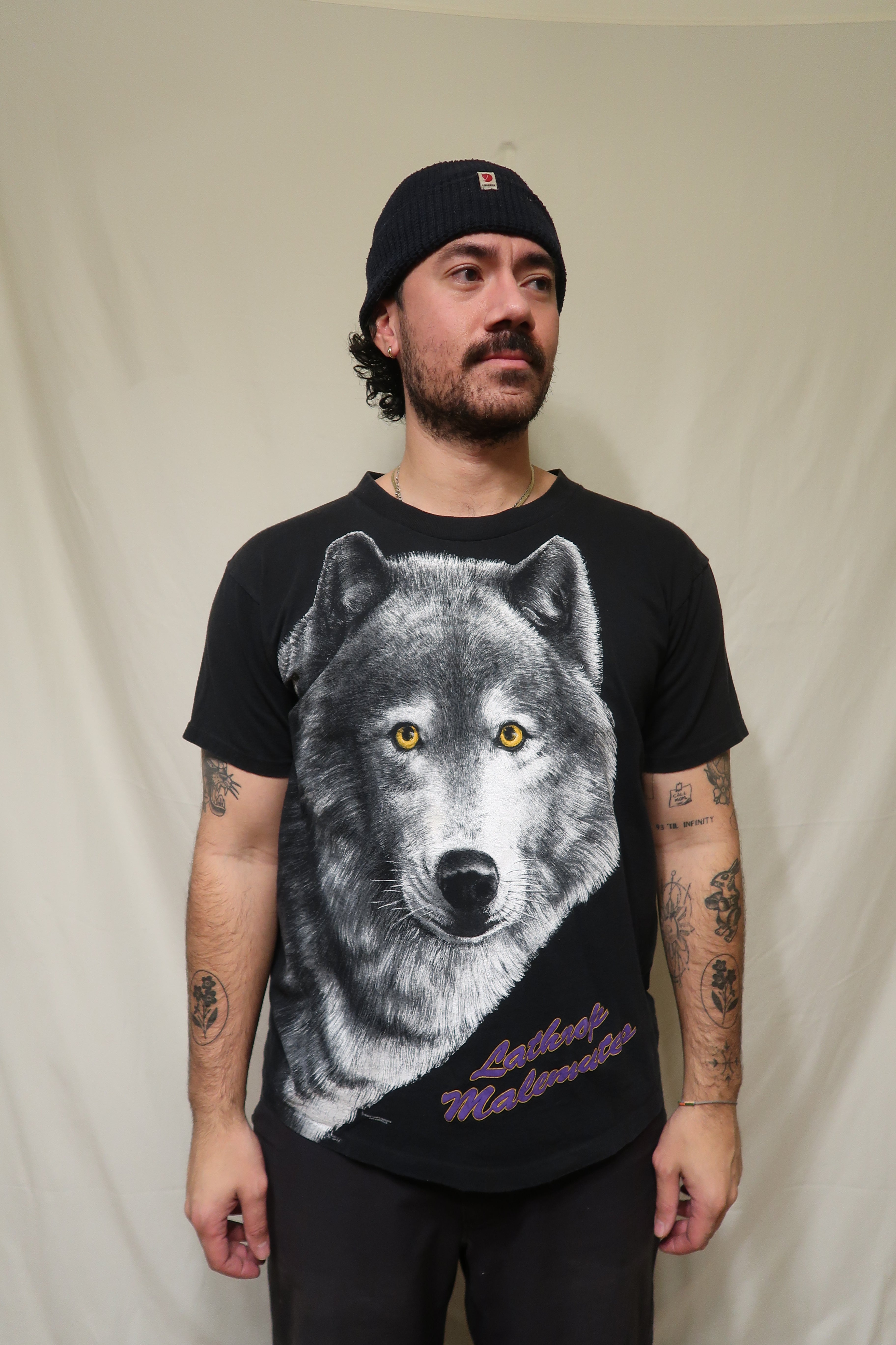 90's Lathrop Malemutes Tee L